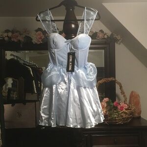 DollsKill Disney Princess Cinderella Halloween costume with tiara!